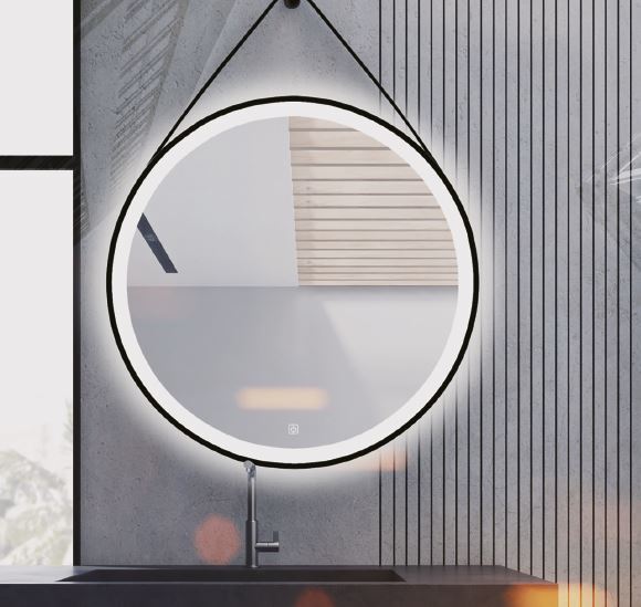 LED-Spiegel 2080 Ø 80 cm, (3000 - 4000 - 6500 K)