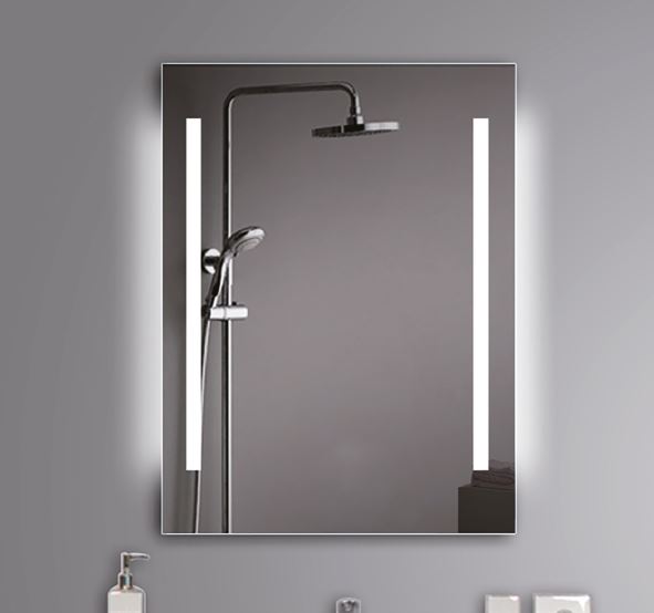 LED- Spiegel 2060, rechteckig hoch (3000 - 4000 - 6500 K)